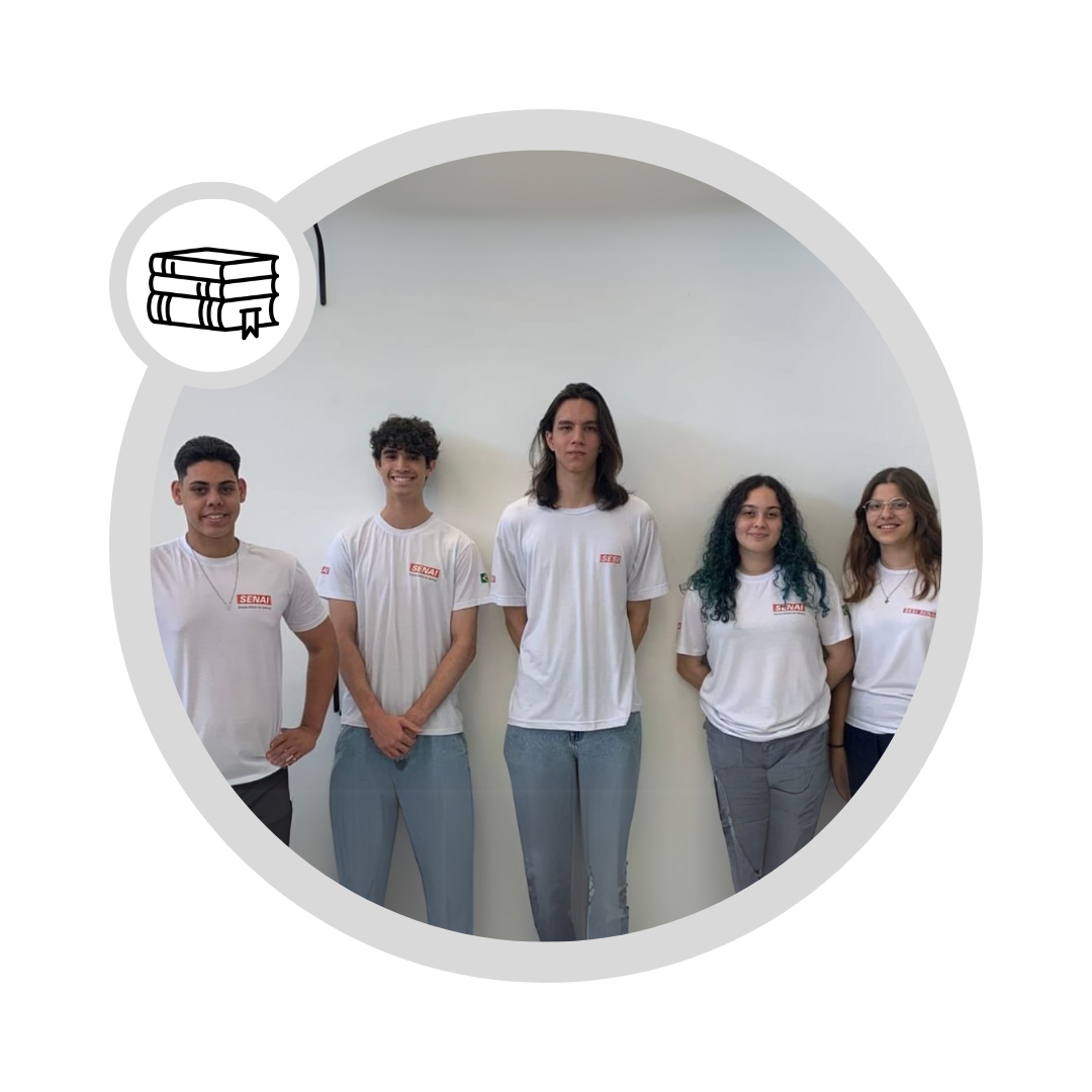 Alunos se formando
