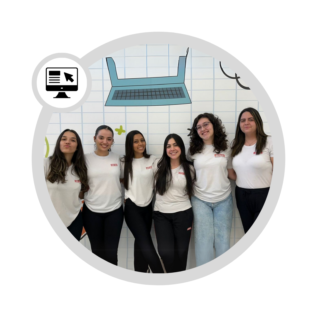 Alunos se formando