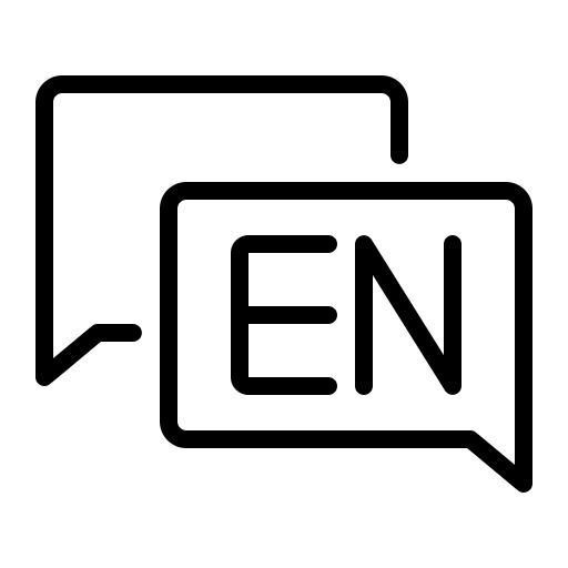 Ícone de Inglês